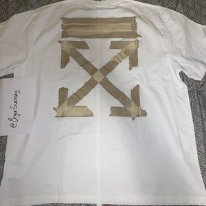 Off-White Tape Arrows White Tee